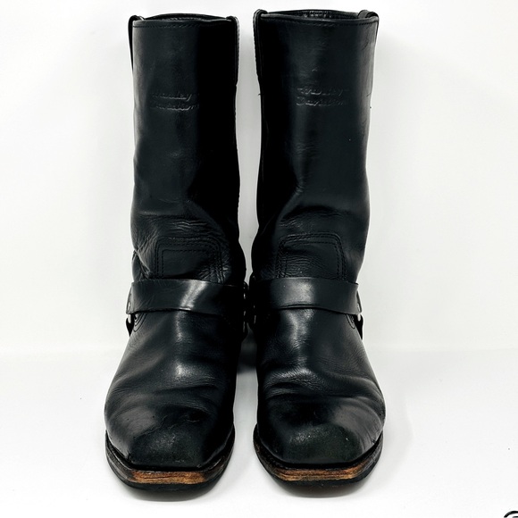HARLEY DAVIDSON Leather Harness Motorcycle Boots - Picture 2 of 10